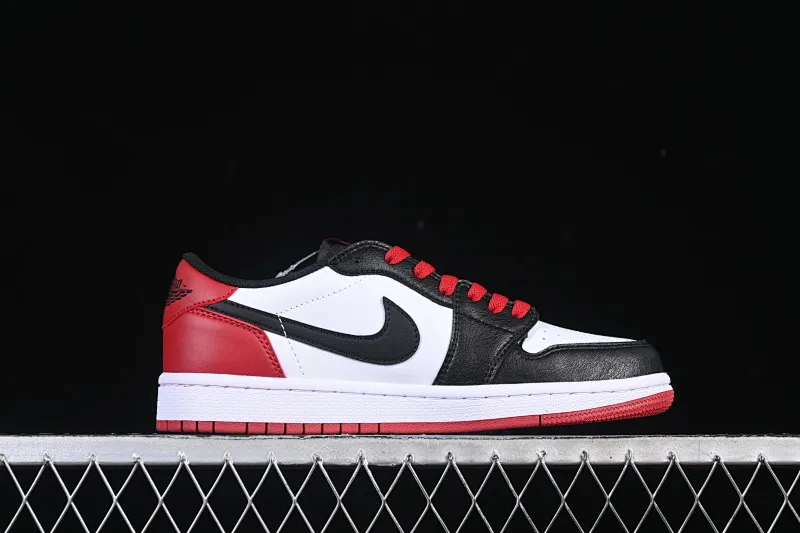 All categories Air Jordan Jordan series basketball shoes Air Jordan 1 Low Air Jordan 1 Low OG "Black Toe" AJ1 Joe 1 black toe low-top cultural casual sneakers CZ0790-106